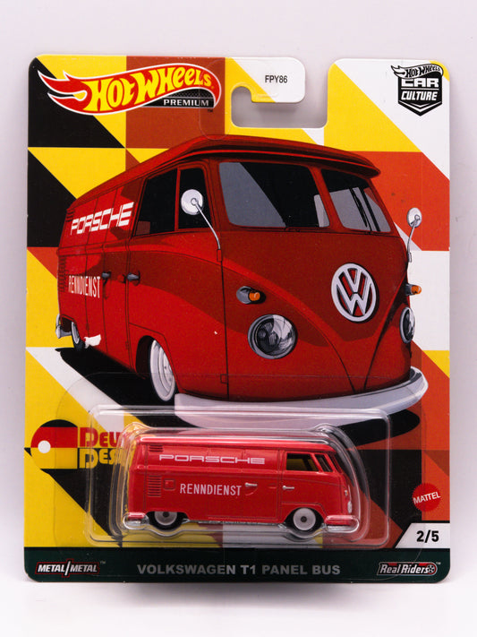 Volkswagen T1 Panel Bus Premium Red Deutschland Design