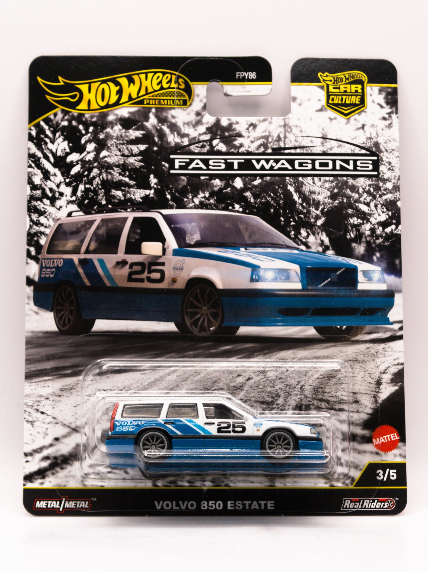 Volvo 850 Estate Fast Wagons 3/5 Premium White Blue