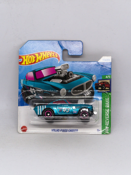 Super Treasure Hunt Volvo P1800 Gasser - SHORT CARD *Damaged