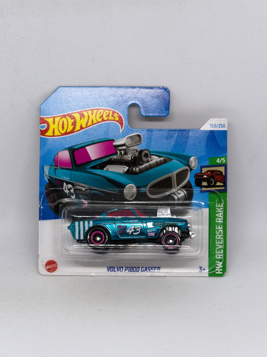 Super Treasure Hunt Volvo P1800 Gasser - SHORT CARD