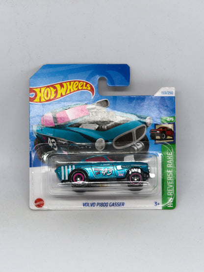 Super Treasure Hunt Volvo P1800 Gasser - SHORT CARD *Damaged