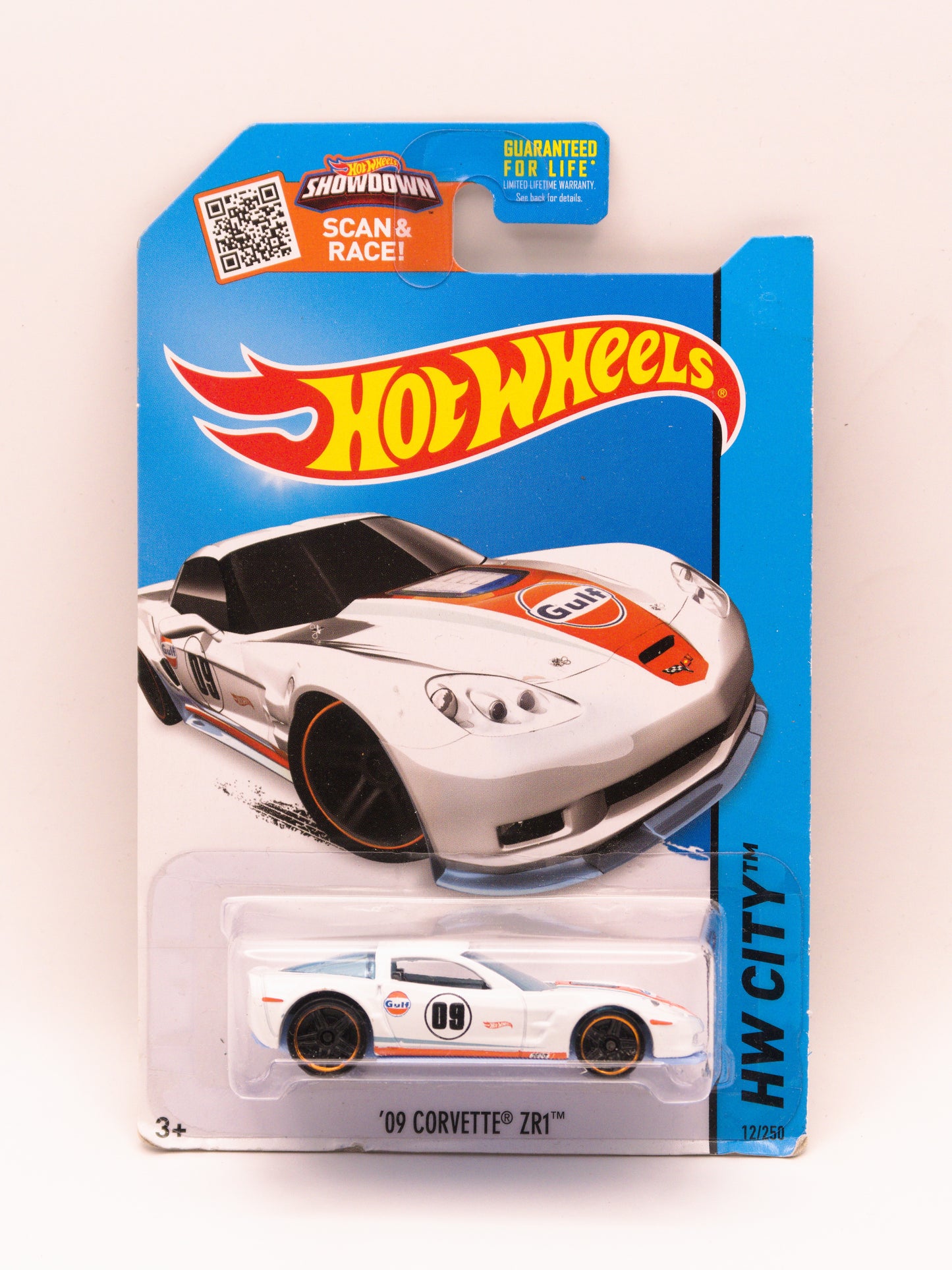 '09 Chevrolet Corvette ZR1 Gulf Biały