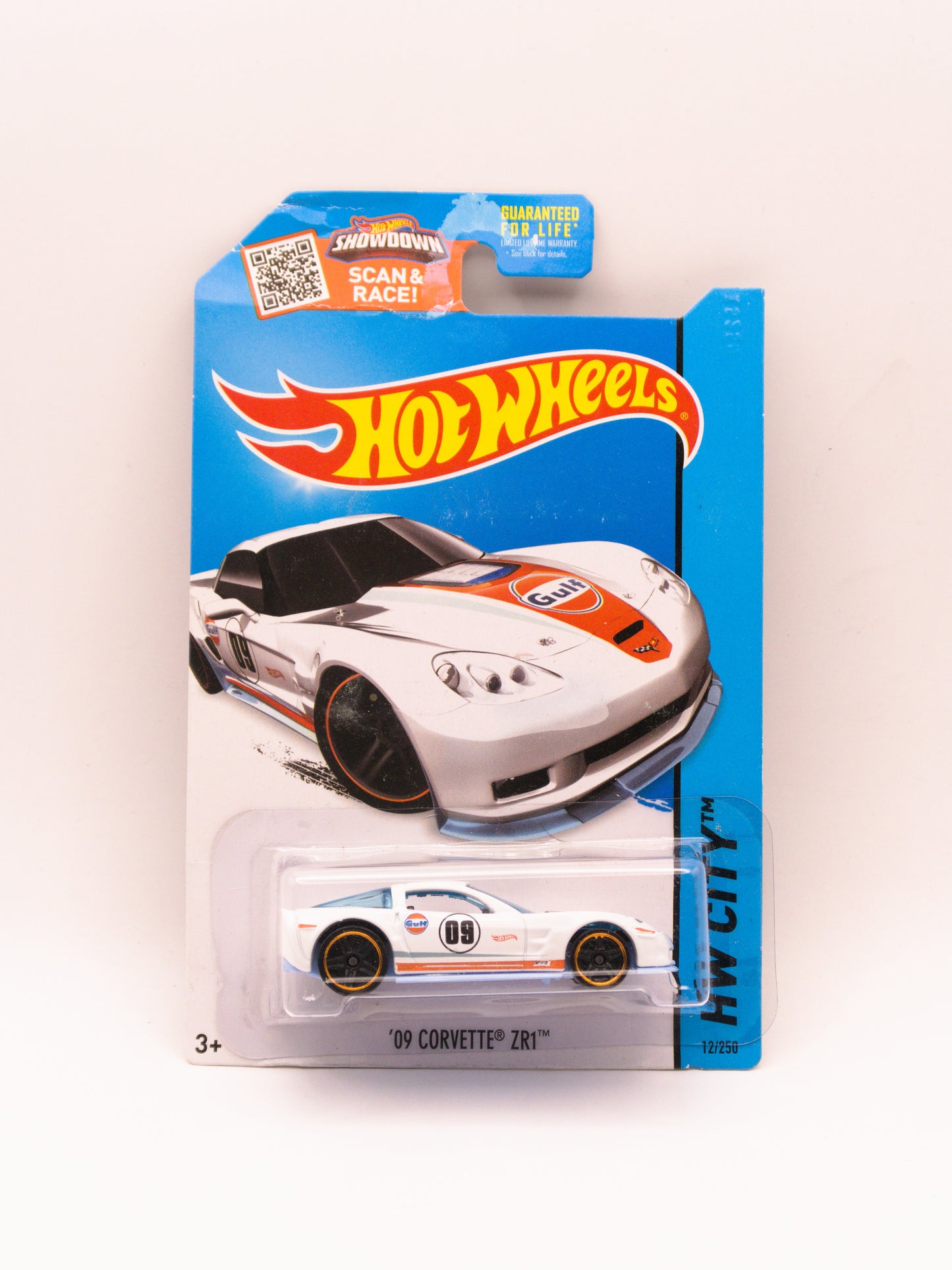 '09 Corvette ZR1 Biały Gulf *Karta