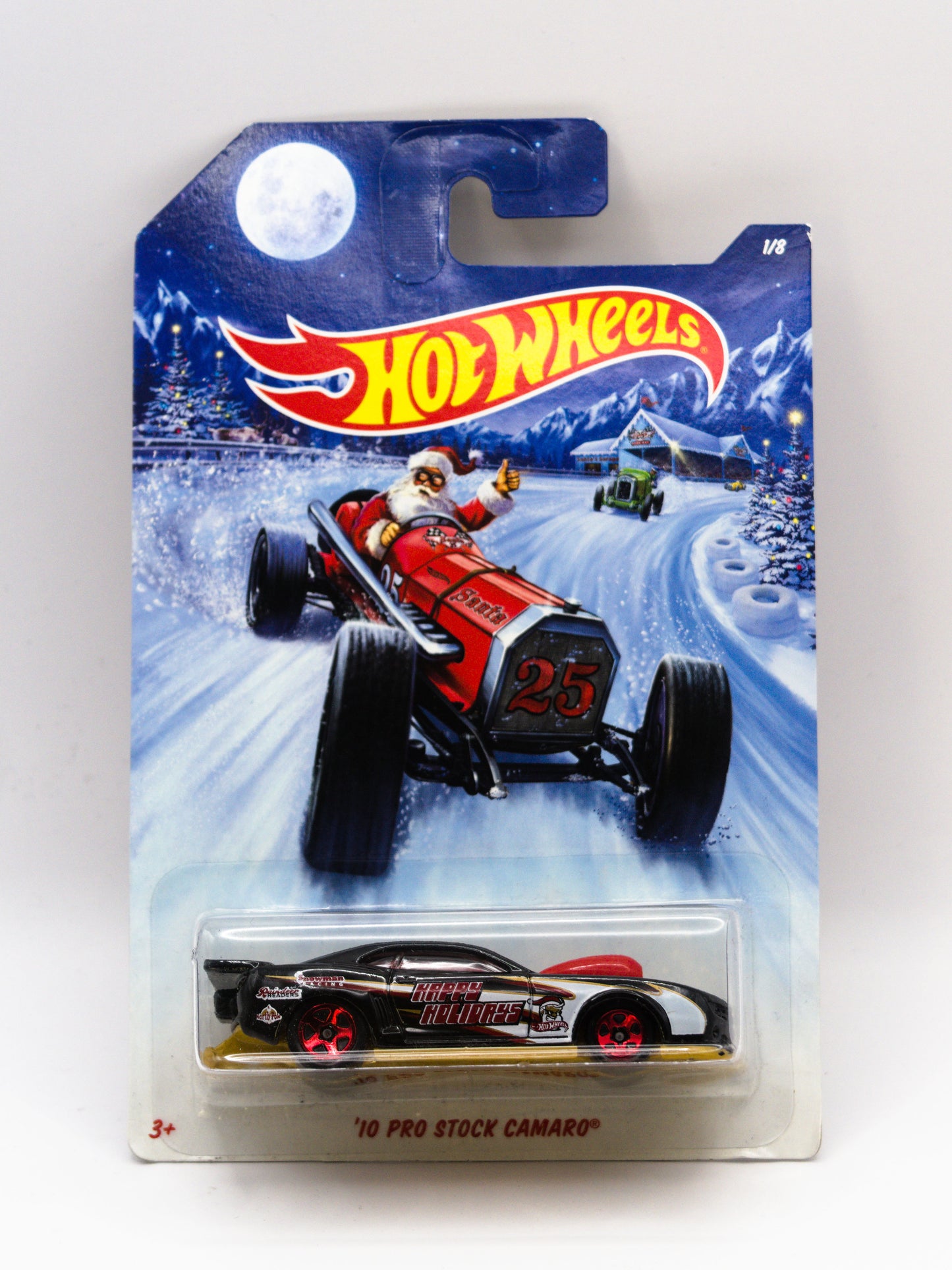 '10 Pro Stock Chevrolet Camaro Black Christmas Card