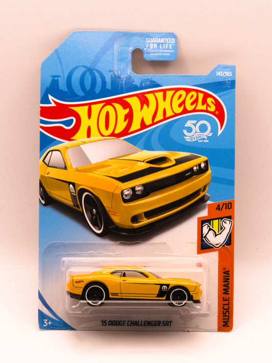 '15 Dodge Challenger SRT Yellow