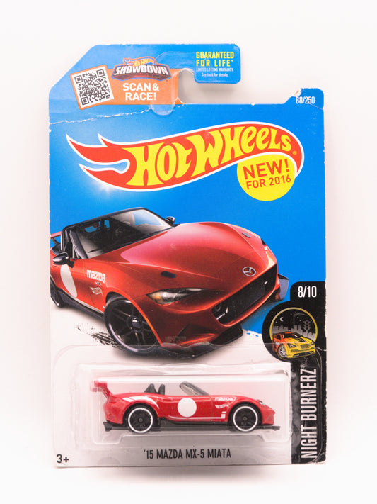 '15 Mazda MX-5 Miata Czerwony *Karta 2