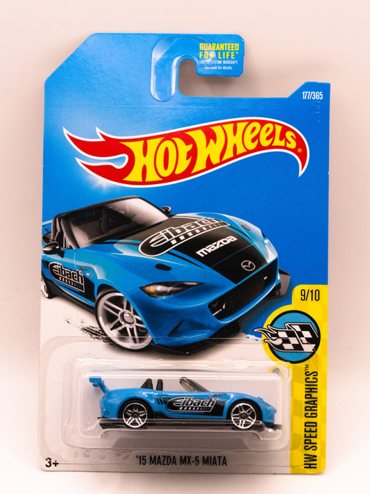 '15 Mazda MX-5 Miata Blue