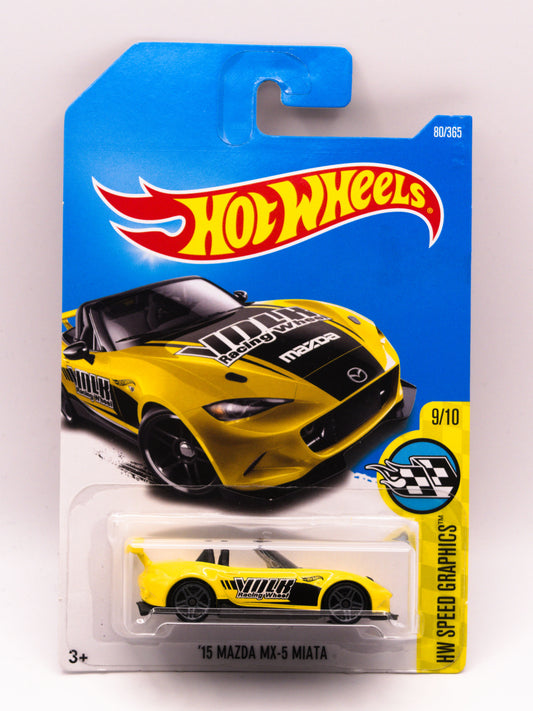 '15 Mazda MX-5 Miata Yellow