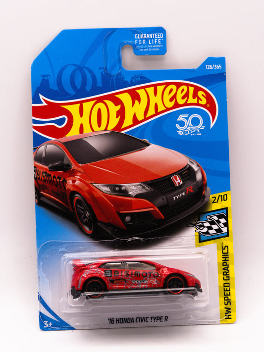 '16 Honda Civic Type R Red