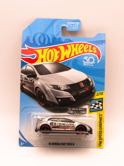 '16 Honda Civic Type R Silver Zamac *Card