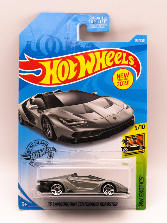 '16 Lamborghini Centenario Roadster Silver