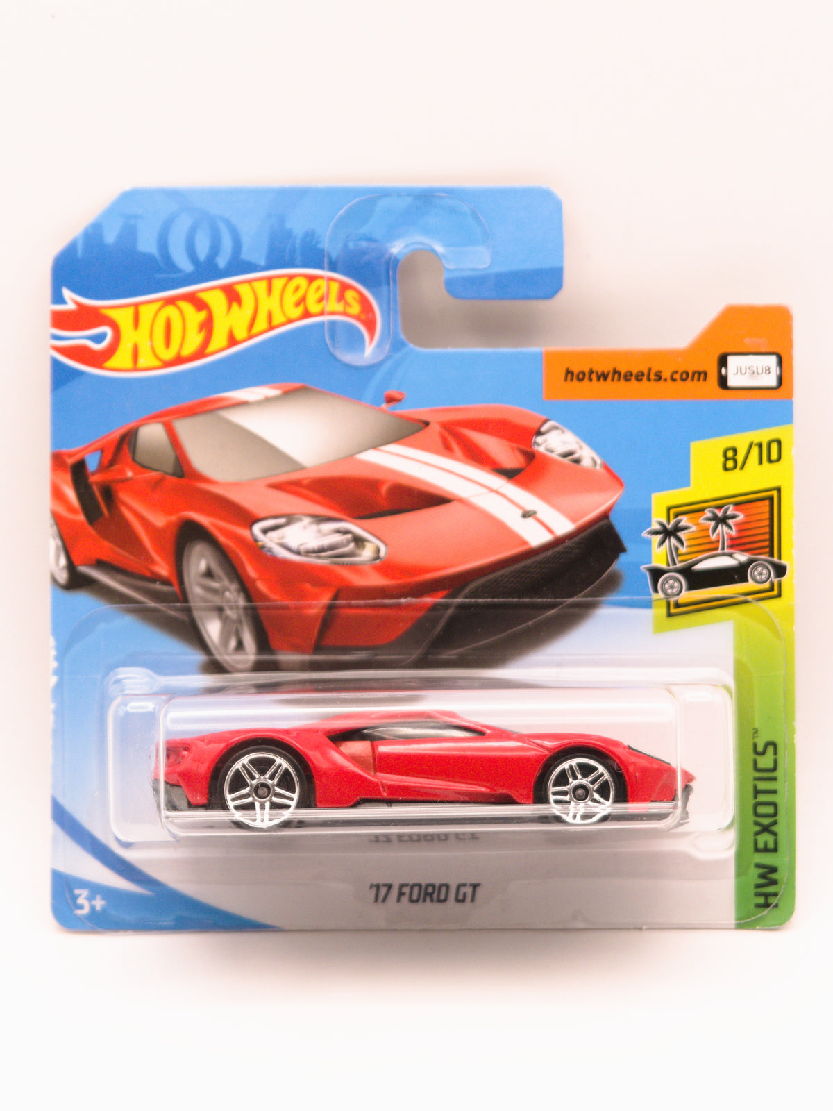 '17 Ford GT Czerwony