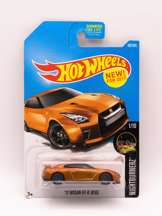 '17 Nissan GT-R R35 Pomarańczowy