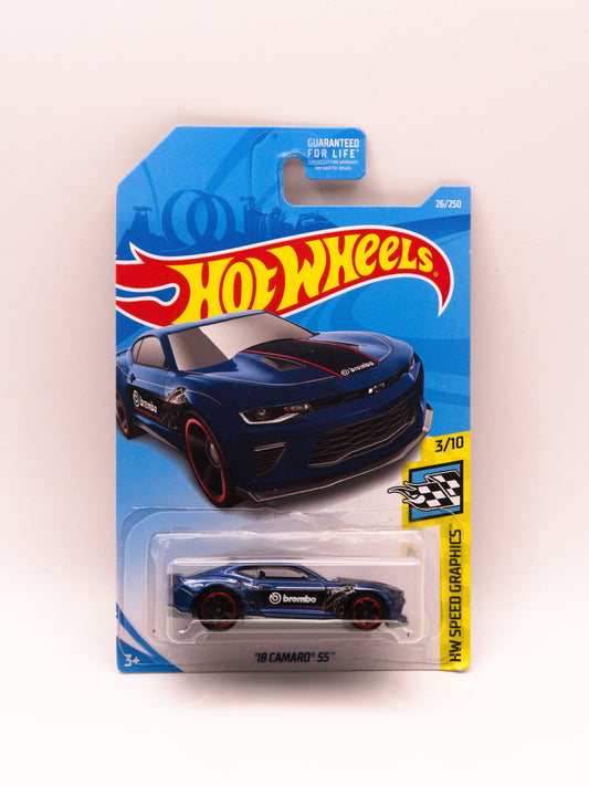 '18 Camaro SS Blue