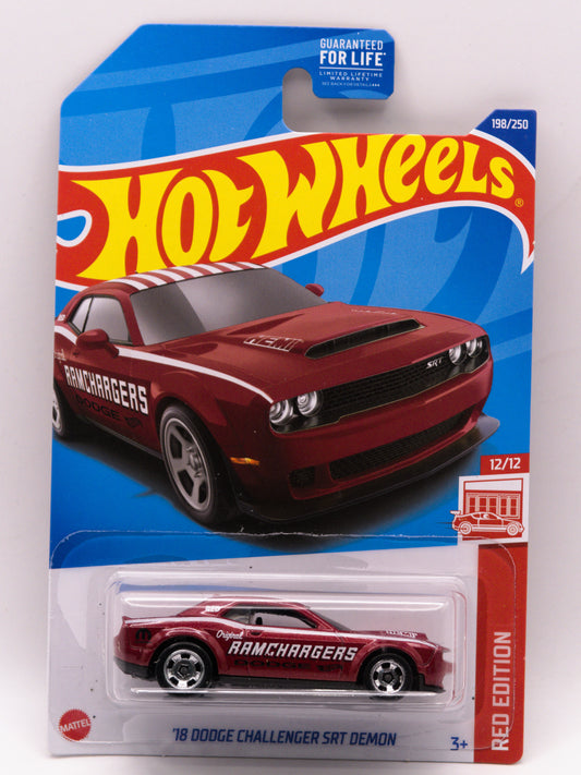 '18 Dodge Challenger SRT Demon Czerwony