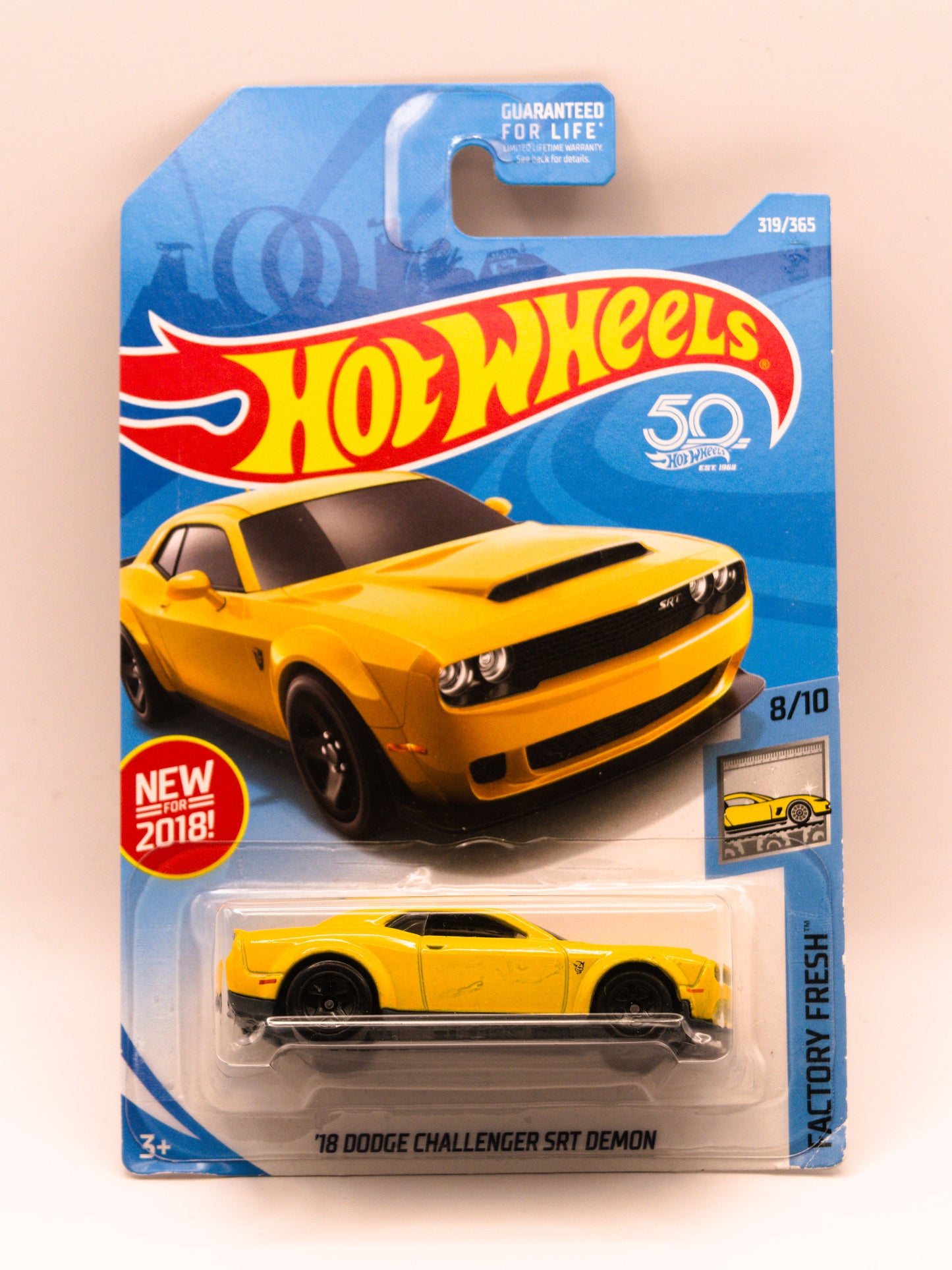 '18 Dodge Challenger SRT Demon Yellow