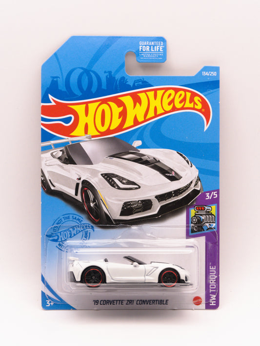 '19 Chevrolet Corvette ZR1 Convertible Biały