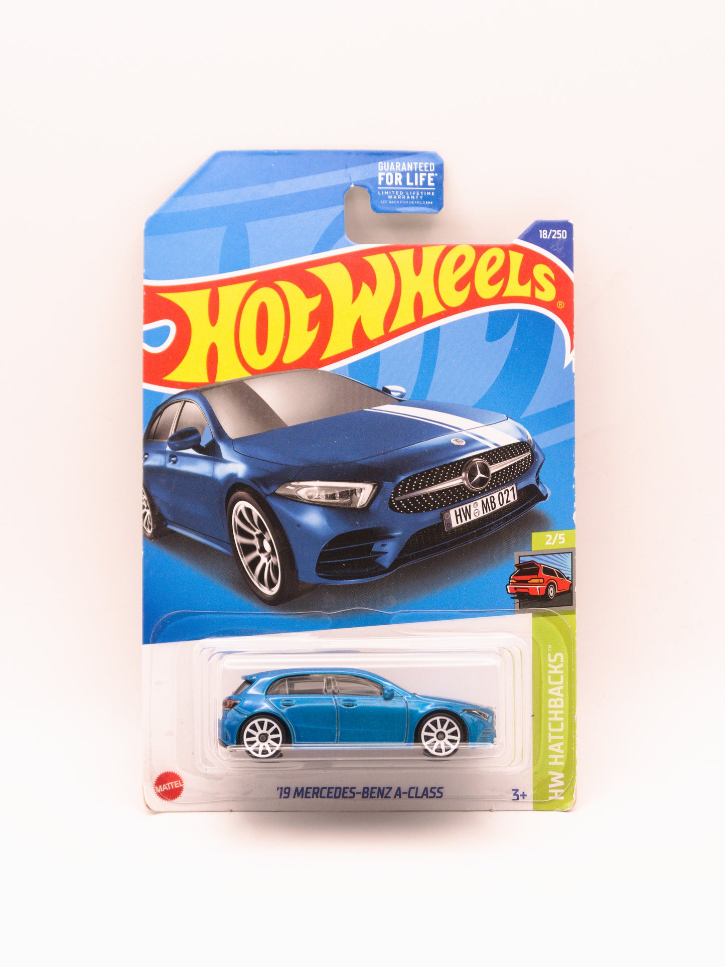 '19 Mercedes-Benz-A-Class Niebieski *Karta