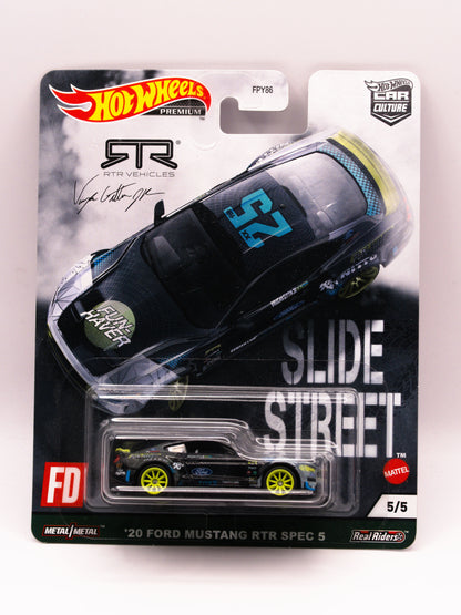 Set 5 Cars - Set Street Slide - Nissan, Toyota, Subaru, Ford.