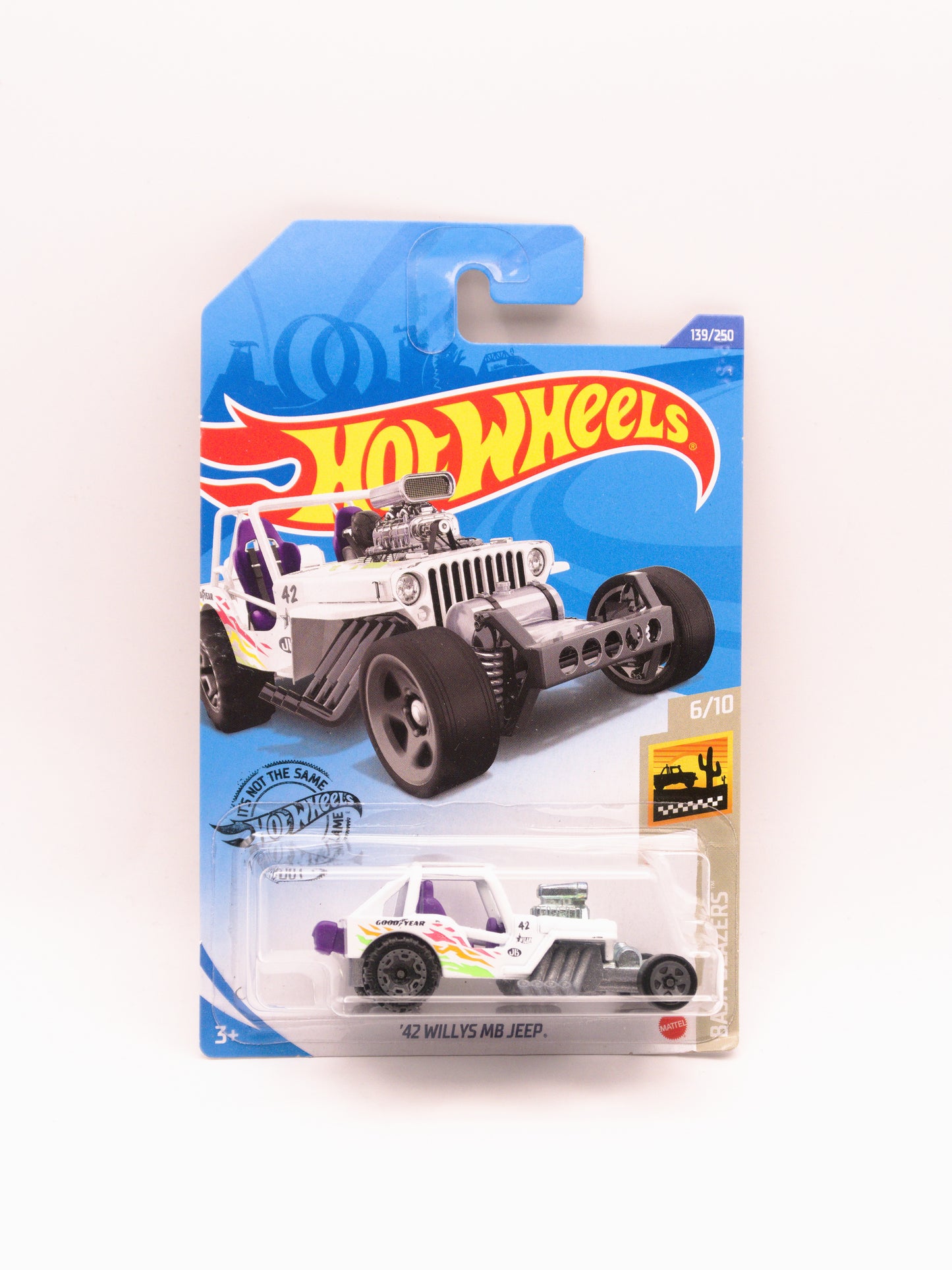 '42 Willys MB Jeep Biały *Karta