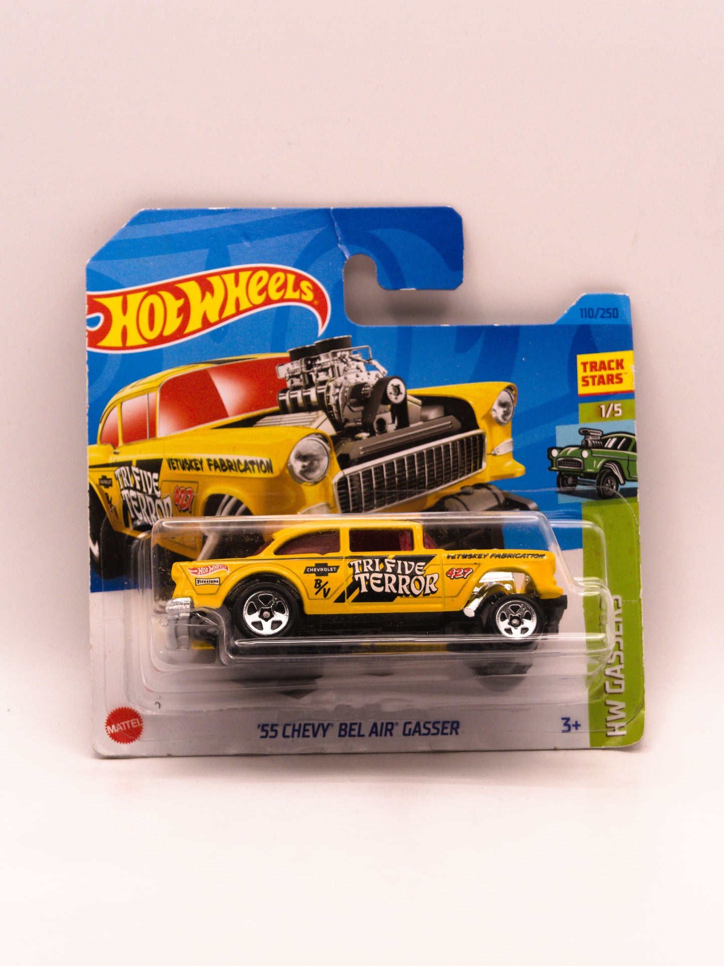 '55 Chevy Bel Air Gasser Yellow *Hook