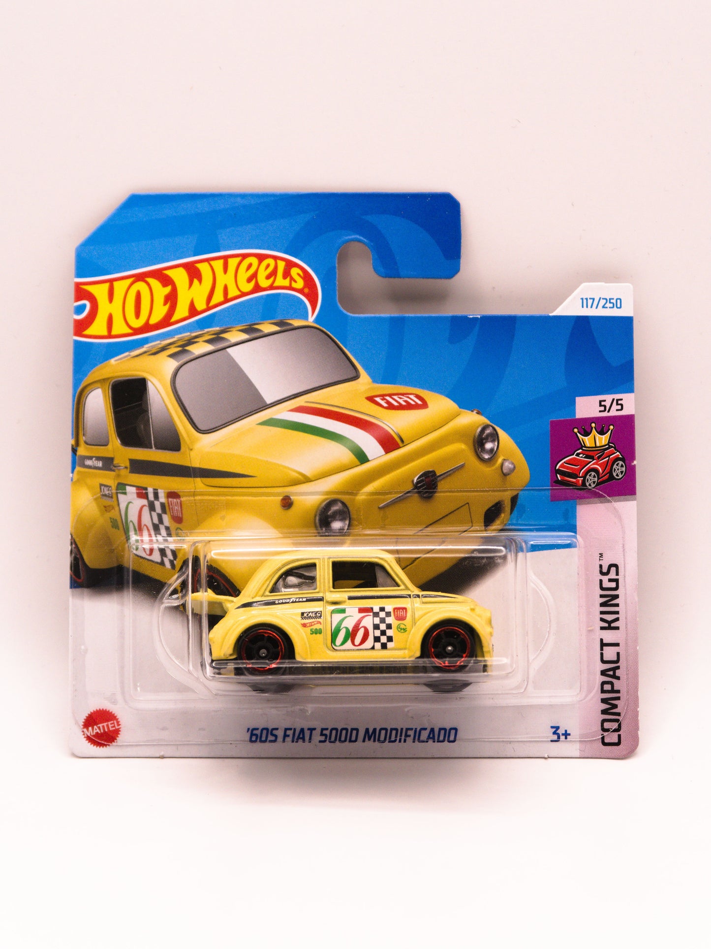 '60s Fiat 500D Modificado Yellow