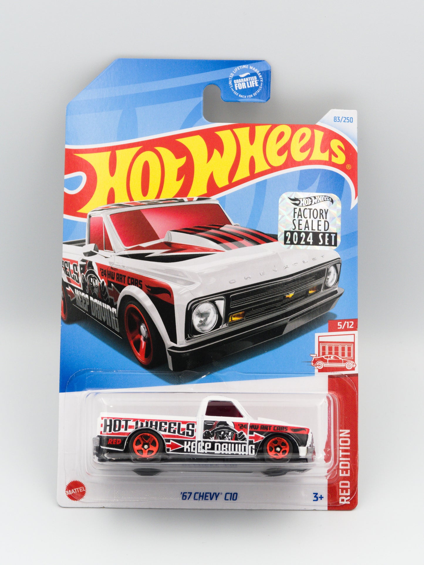 '67 Chevy C10 White Red Edition Factory Sealed