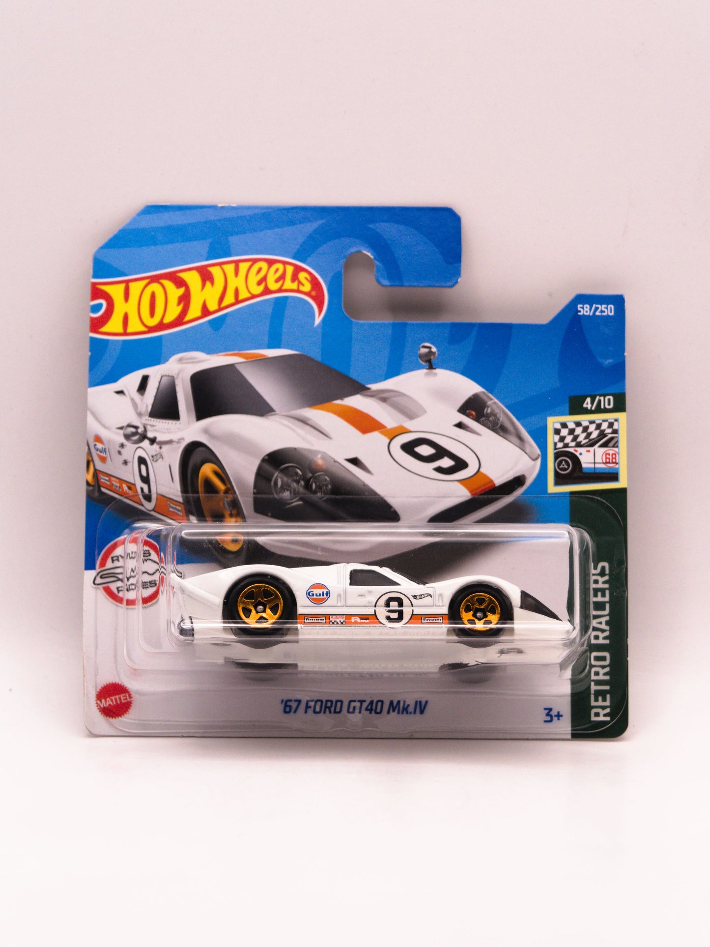 '67 Ford GT40 Mk.IV Gulf White