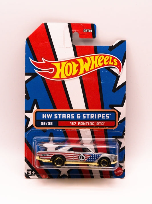 '67 Pontiac GTO Silver. *CARD