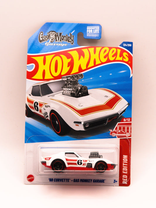 '68 Corvette - Gas Monkey Garage White Red Edition