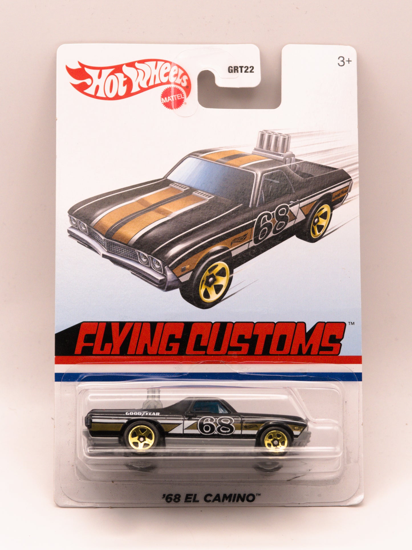 '68 El Camino Czarny