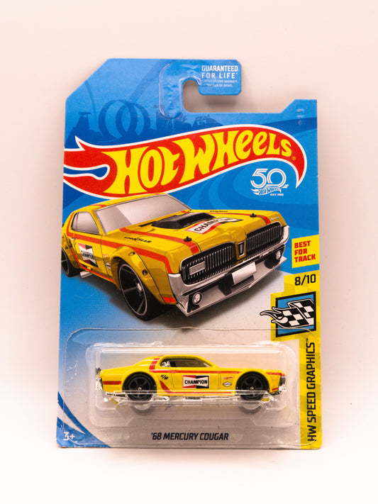 '68 Mercury Cougar Yellow *Card Corner