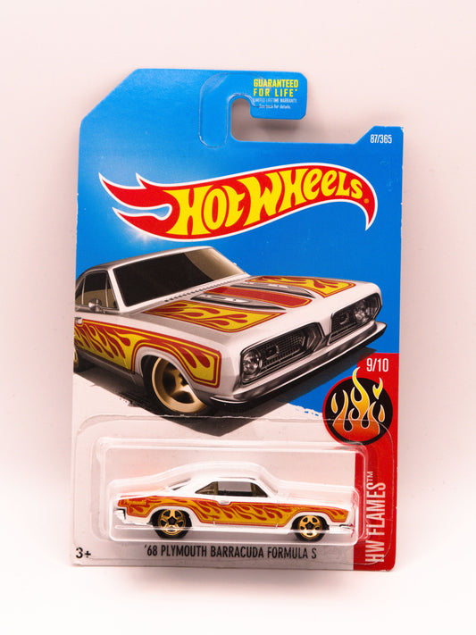 '68 Plymouth Barracuda Formula S White