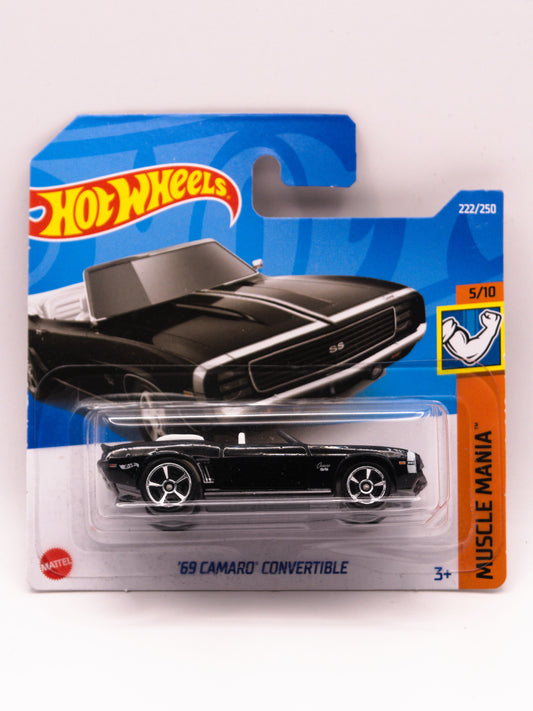 '69 Camaro Convertible Black