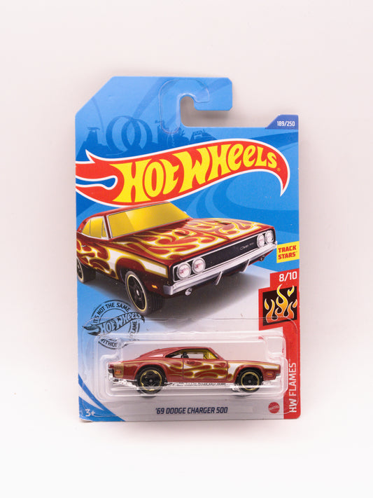 '69 Dodge Charger 500 Czerwony *Miękki Róg