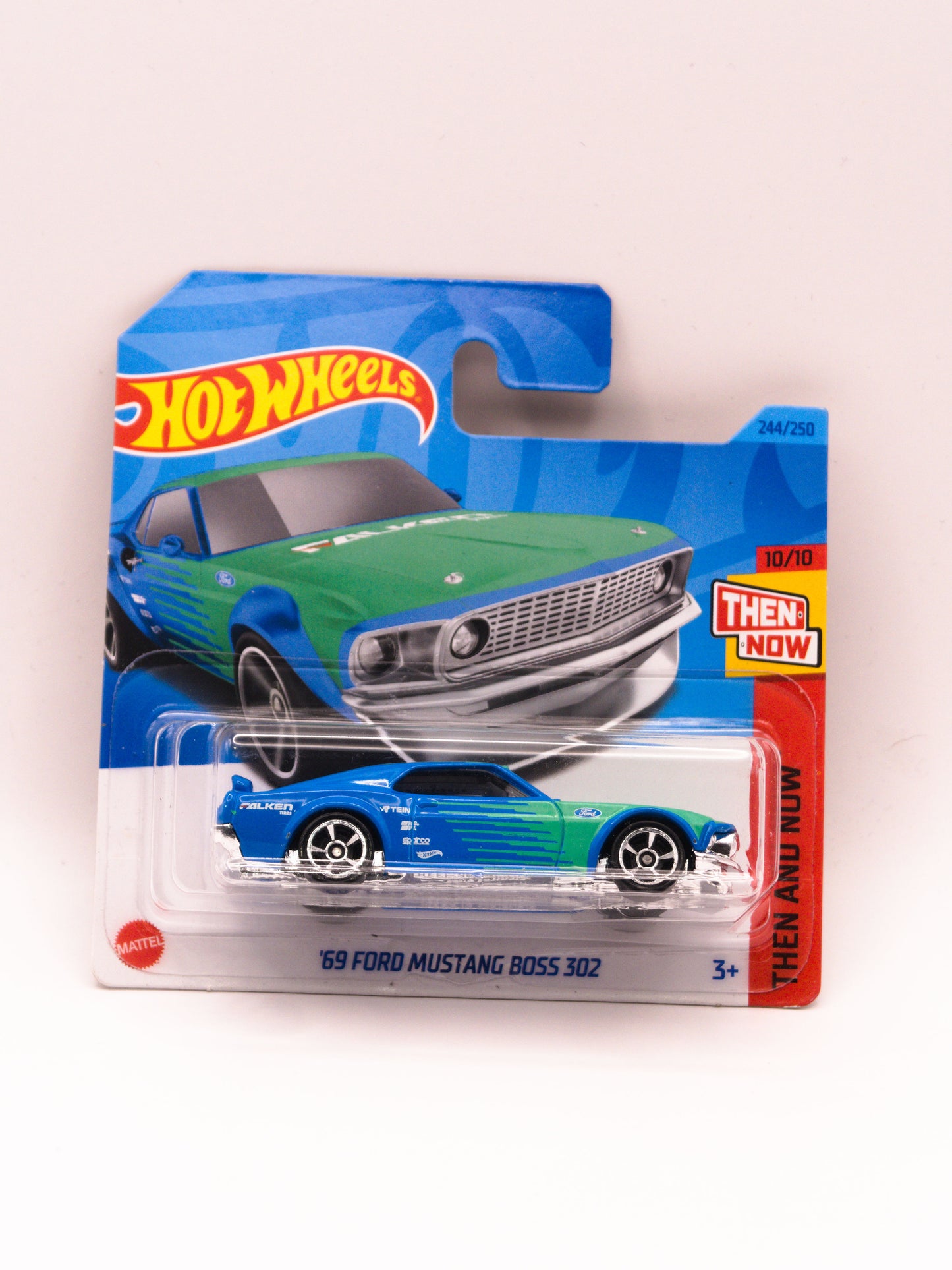 '69 Ford Mustang Boss 302 Falken Blue