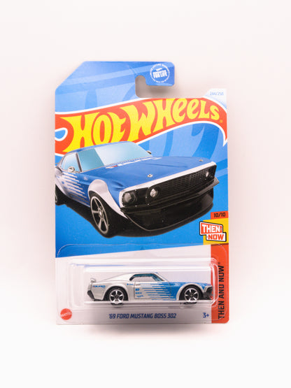 '69 Ford Mustang Boss 302 Falken Srebrny *Haczyk