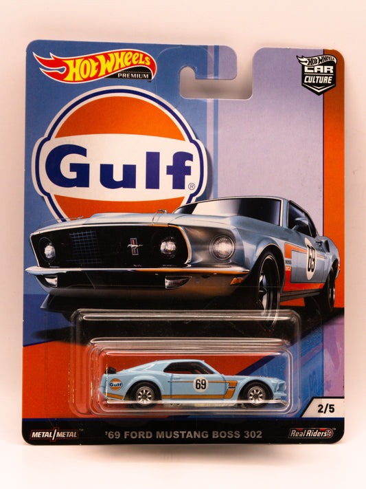 '69 Ford Mustang Boss 302 Premium Gulf Blue