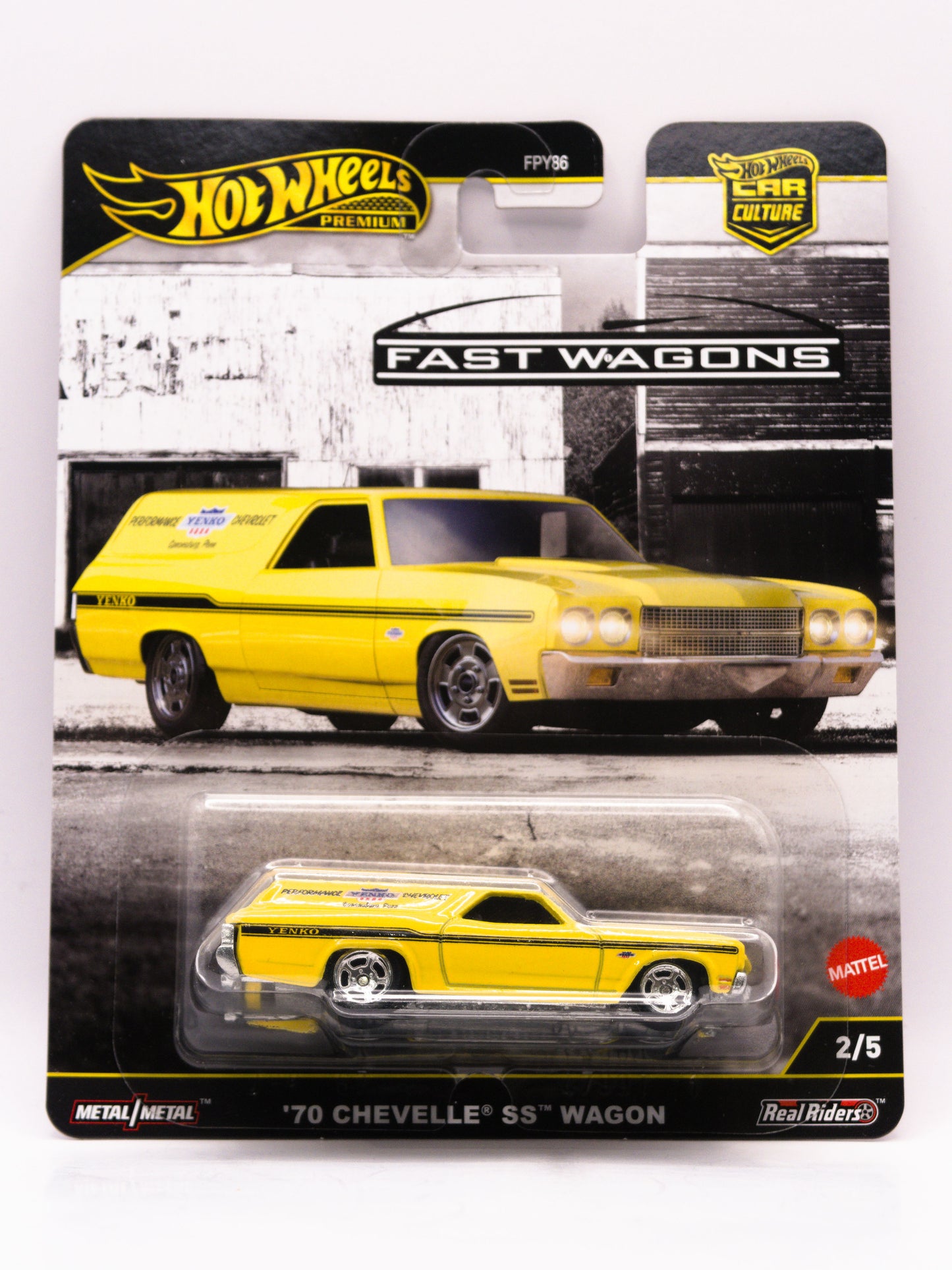 '70 Chevelle SS Wagon Fast Wagons 2/5 Premium Yellow