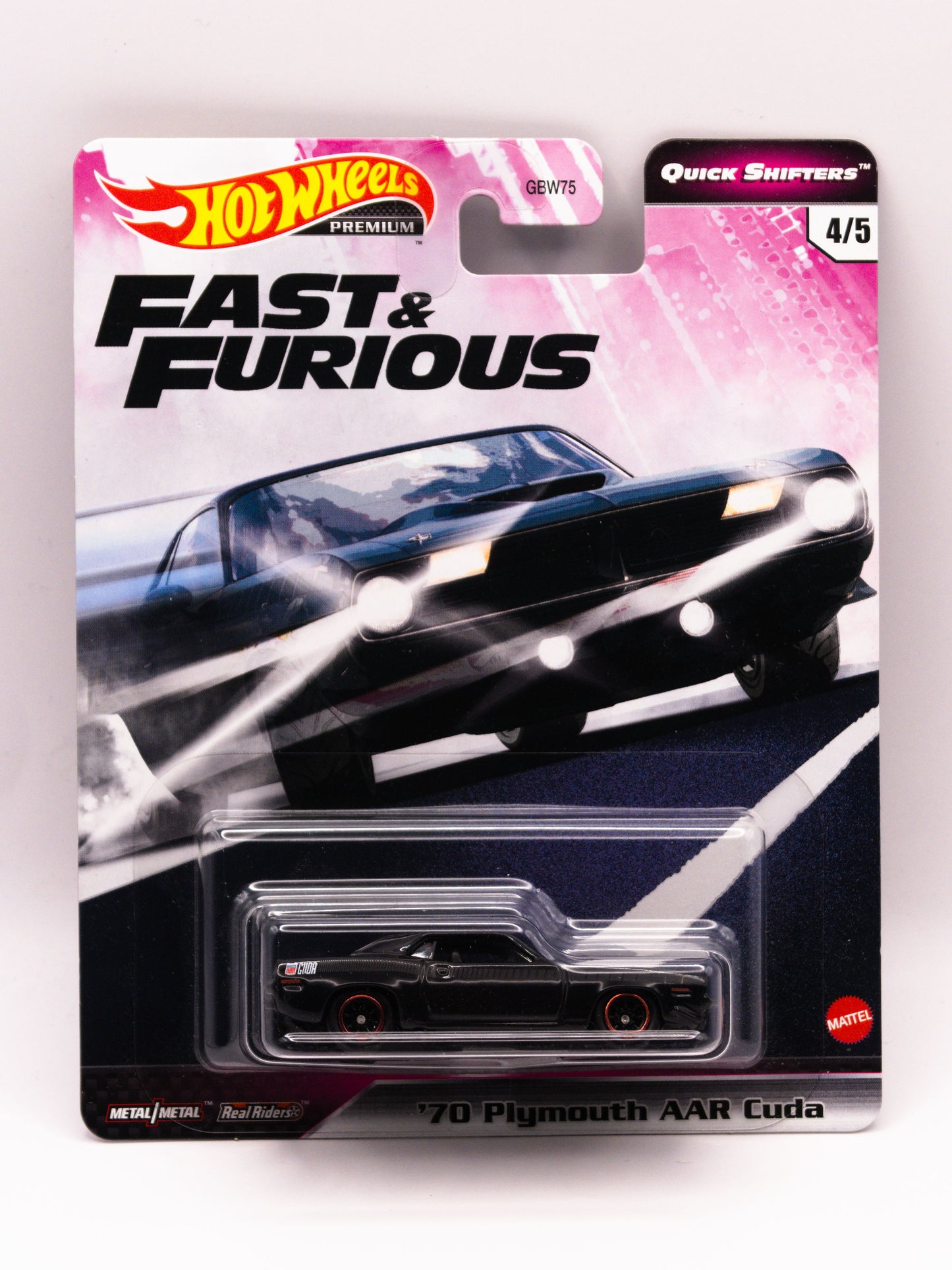 '70 Plymouth AAR Cuda Premium Black