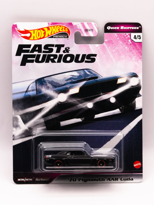 '70 Plymouth AAR Cuda Premium Black