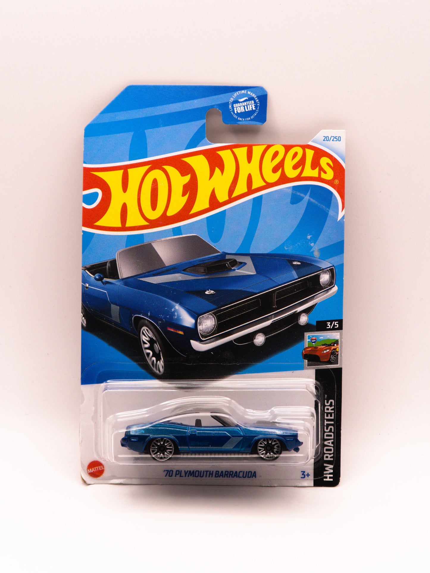 '70 Plymouth Barracuda Blue *Card