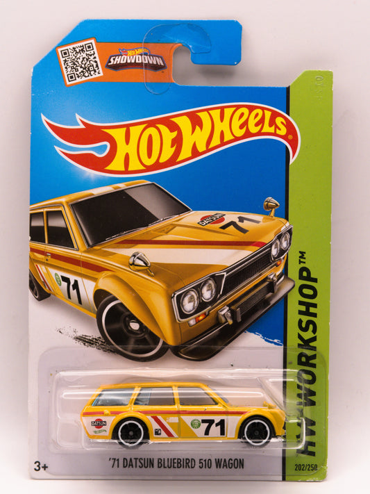 '71 Datsun Bluebird 510 Wagon Żółty