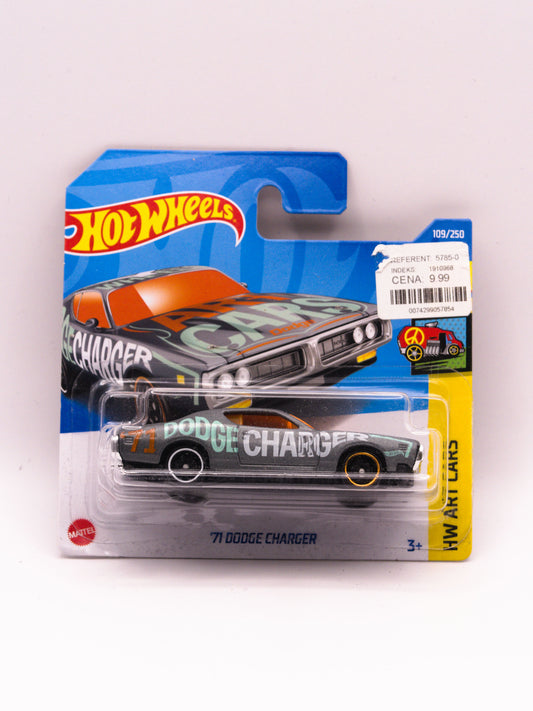 '71 Dodge Charger Silver *Card Sticker