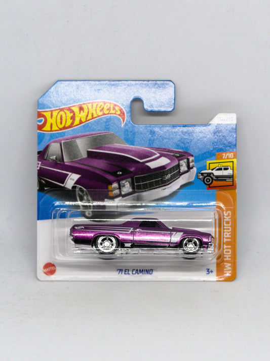 Super Treasure Hunt '71 El Camino Purple - SHORT CARD