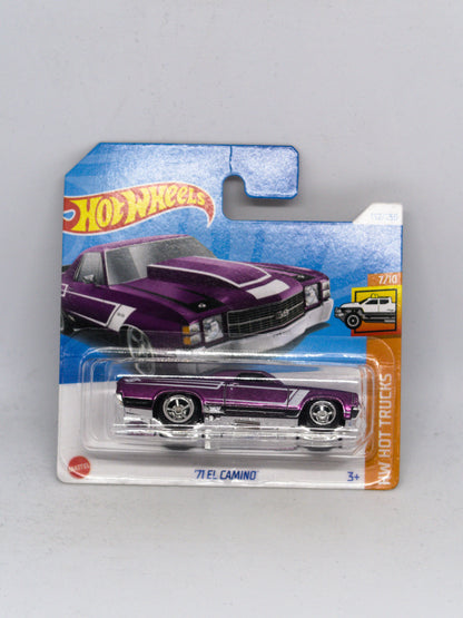 Super Treasure Hunt '71 El Camino Purple - SHORT CARD *Hook