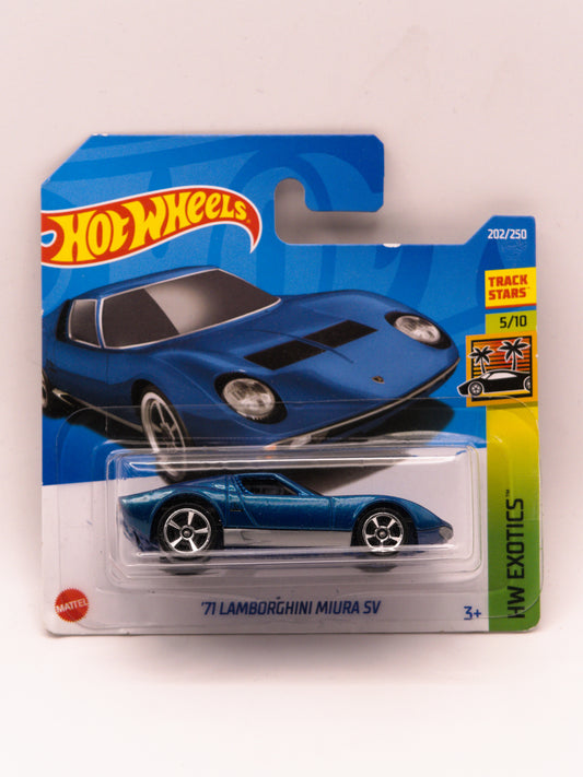 '71 Lamborghini Miura SV Blue