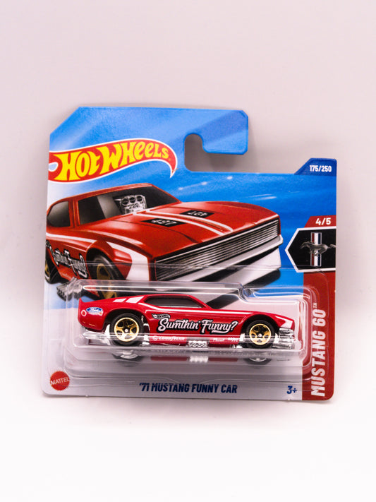 '71 Mustang Funny Car Red (Case H)