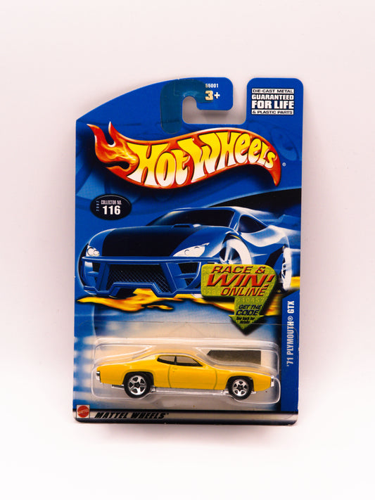 '71 Plymouth GTX Yellow