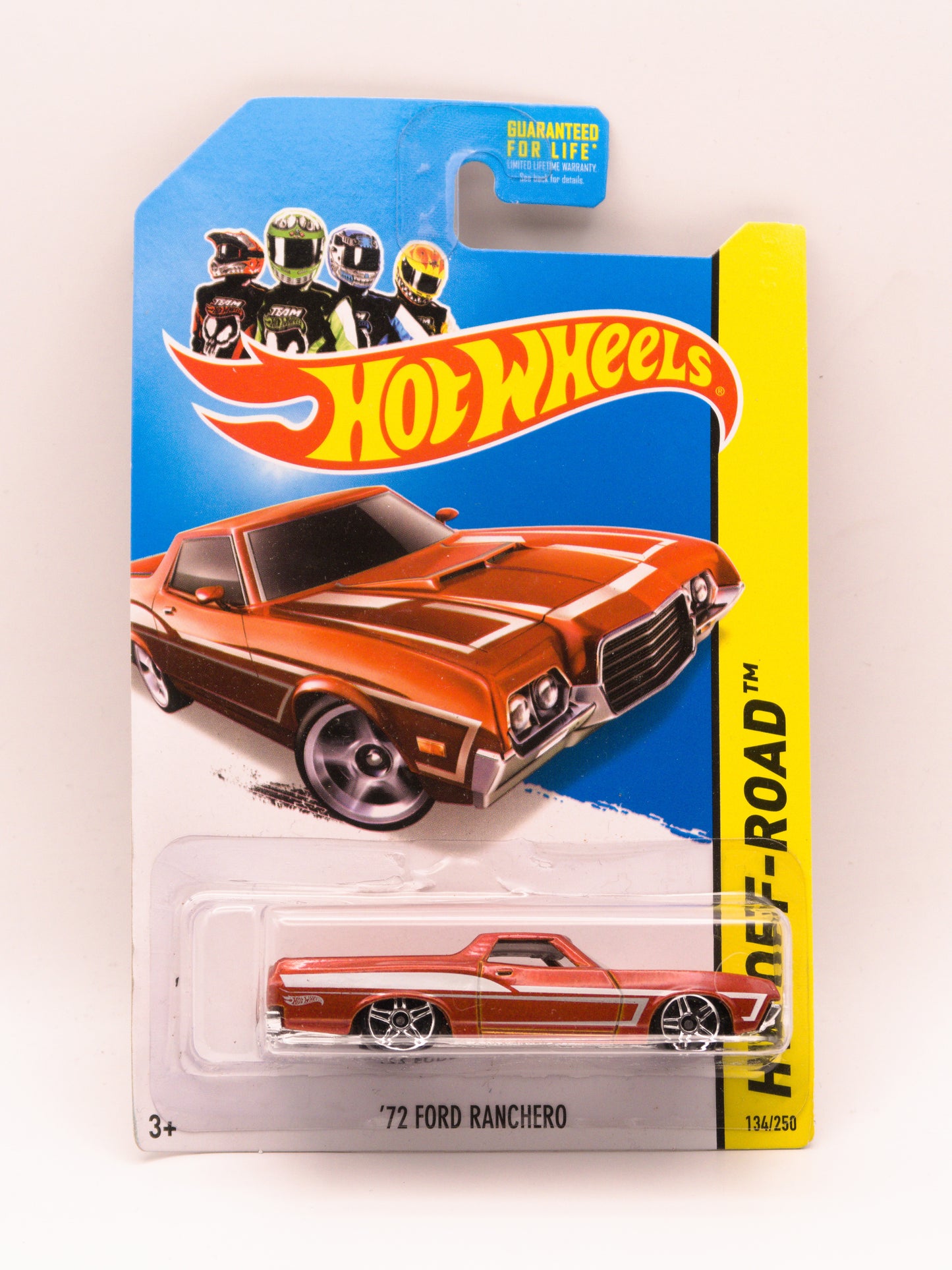 '72 Ford Ranchero Pomarańczowy *Pofalowana Karta